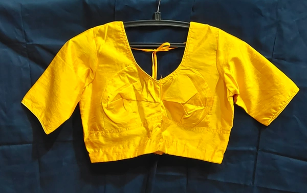 Plain Blouse - 01 - Gold, 32