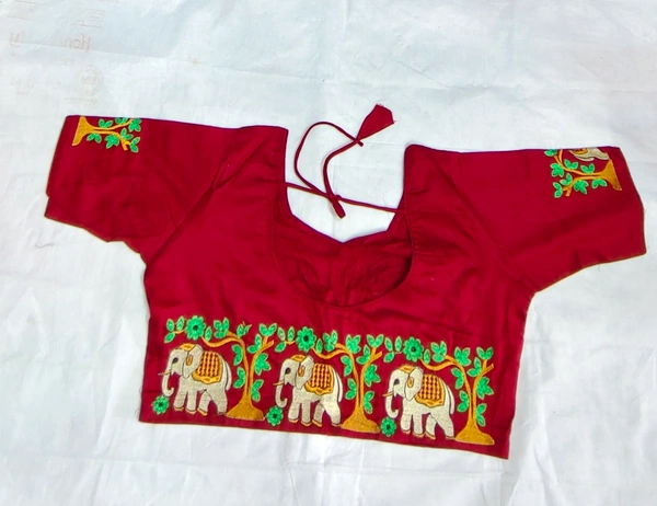 Blouse - 50 - Red 1, 32