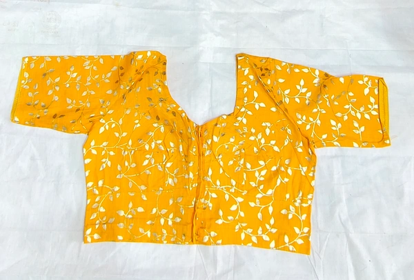 Print Blouse - 01 - Gold, 32