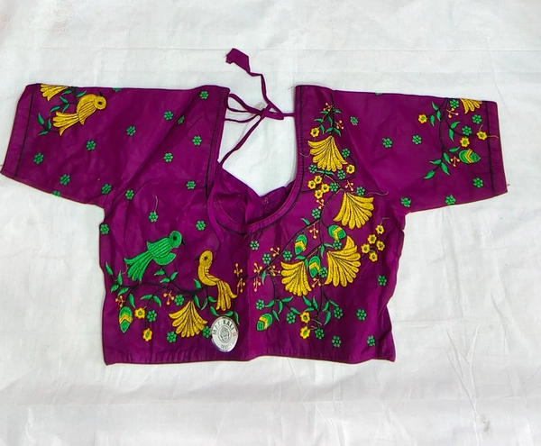 Blouse -59 - Purple, 32