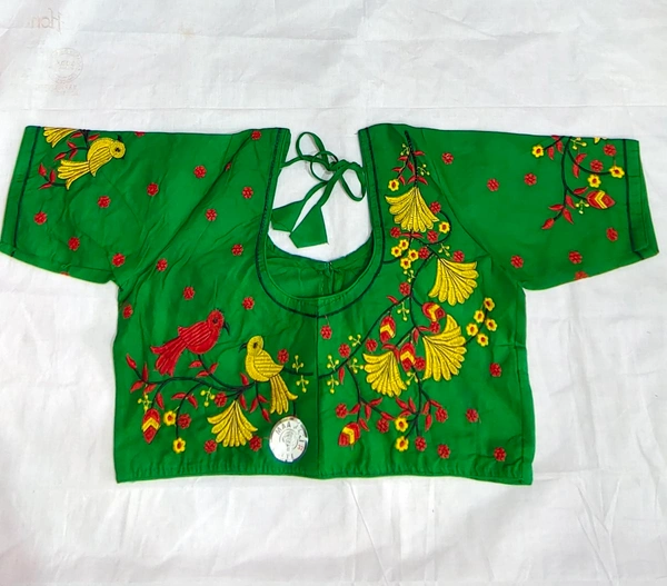 Blouse -59 - Green, 34