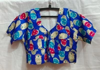 Print Blouse - 02 - Red, 32