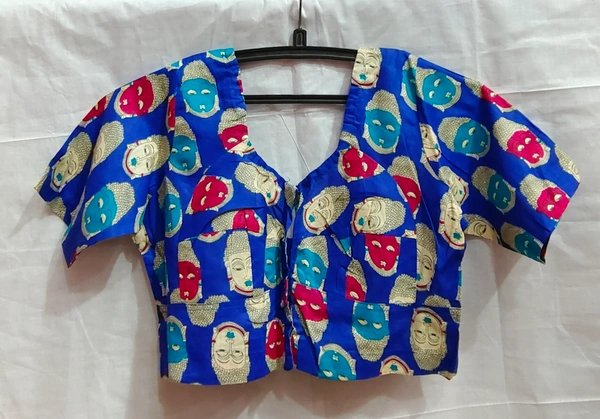 Print Blouse - 02 - Red, 32
