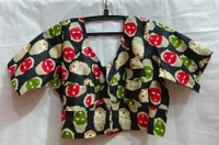 Print Blouse - 02 - Red, 32