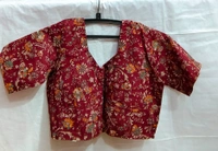 Print Blouse - 04 - Blue, 36