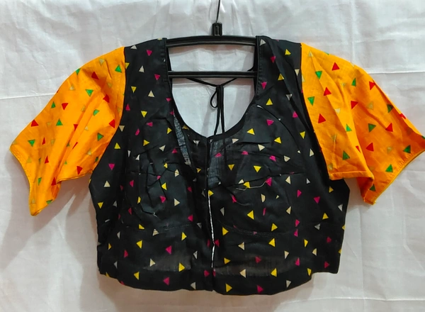 Print Blouse - 05 - Black, 32