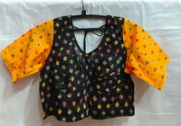 Print Blouse - 06 - Web Orange, 32