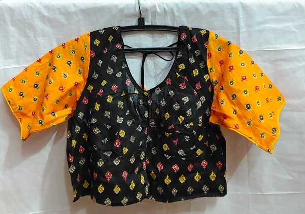 Print Blouse - 06 - Black, 34