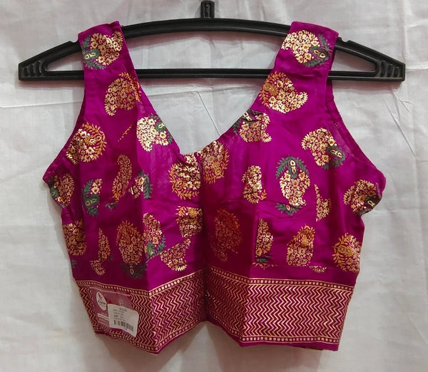 Printed Sleeve less - 01 - Purple, 34