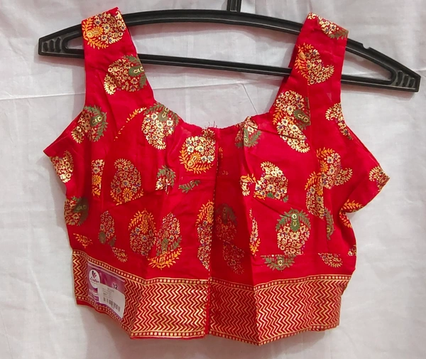 Printed Sleeve less - 01 - Red, 36