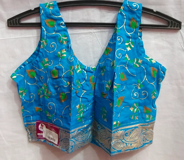 Printed Sleeve less - 04 - 36, Sky