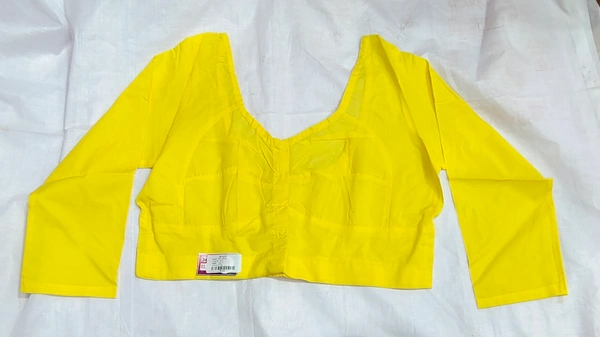 Plain Blouse -23 - Tangerine