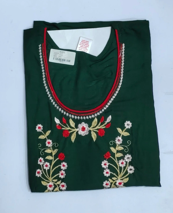 Kurti-13 - Dark green