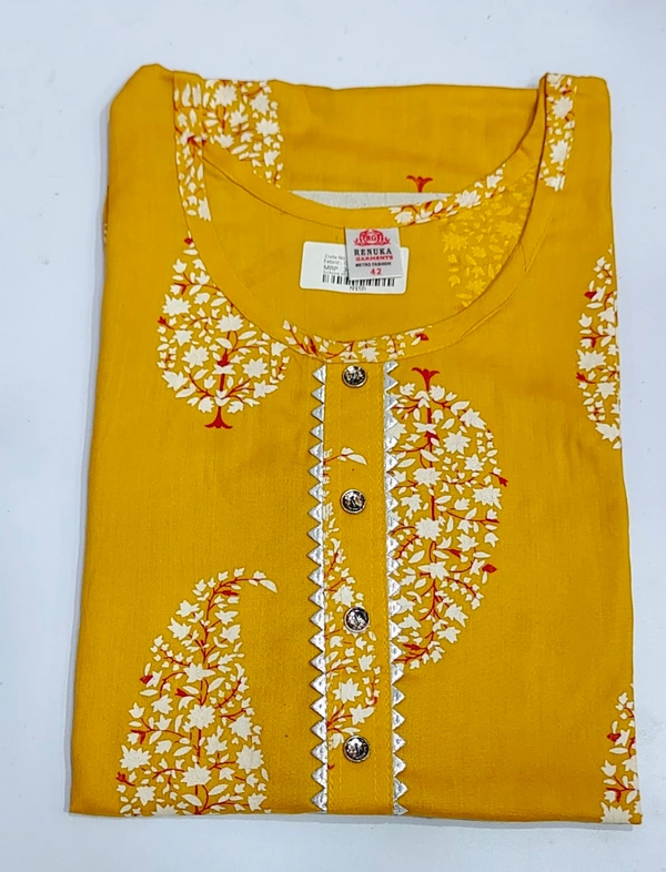 Kurti-19 - Gold