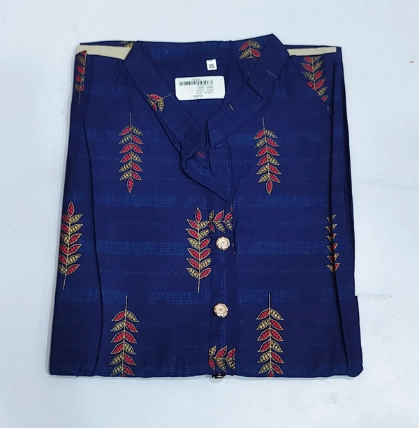 Kurti-23 - Nevy blue