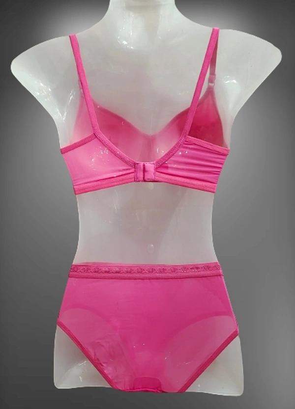 Bra Panty Set-03 - 32, Black