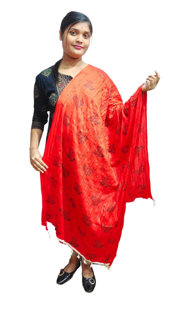 Dupatta-17 - Wheat