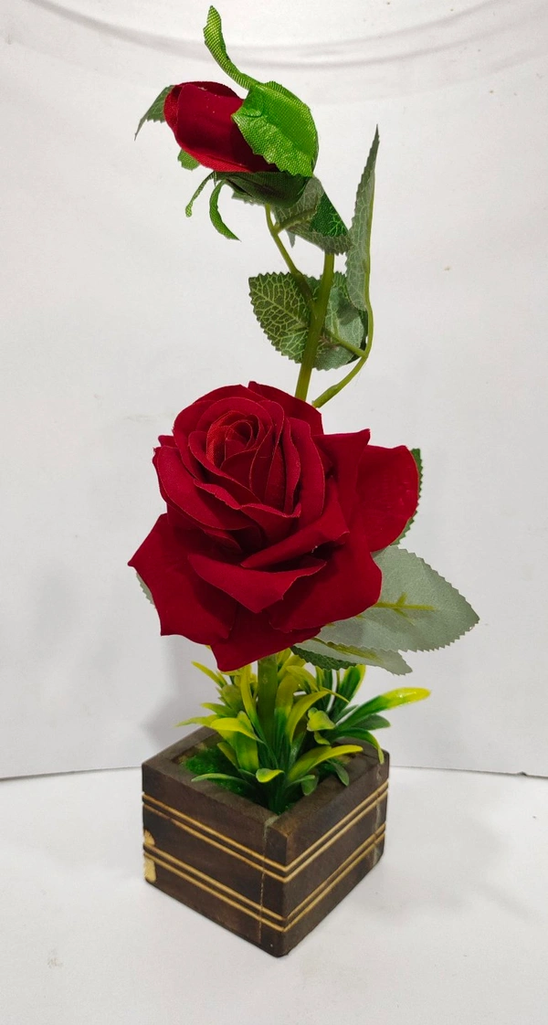 Artificial Red Rose-01