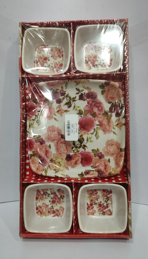 Tray & Bowl Set-03