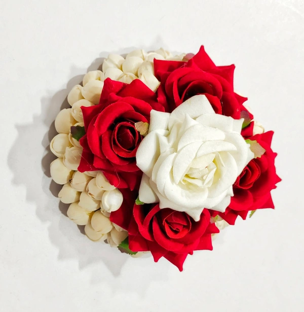 Unique  Hair Rose flower Khopa-A1 - Red