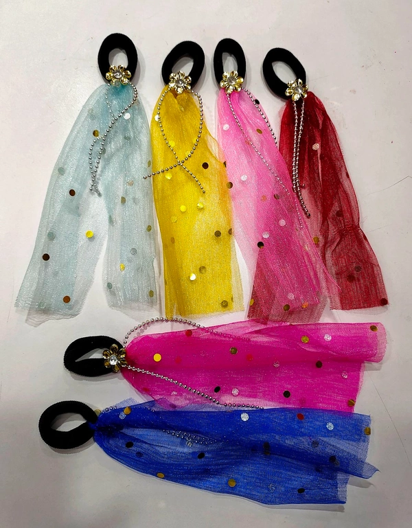 Tail  Stylish Rubber Band-A1 - Rani