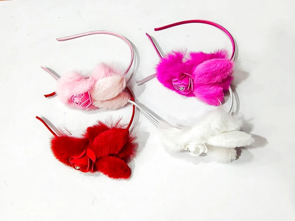 Beautiful flora  hairband-A1 - Red