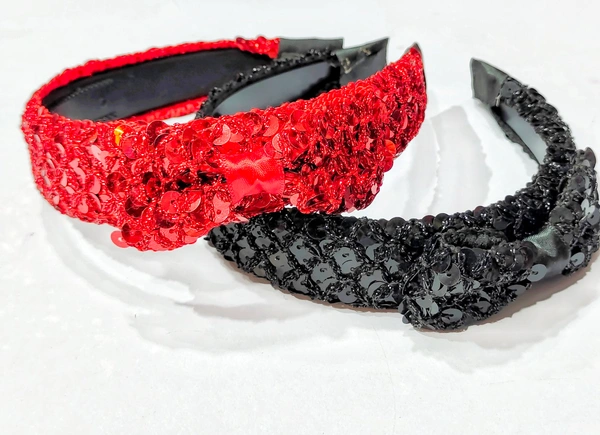 Beautiful Fancy hairband-A1 - Black