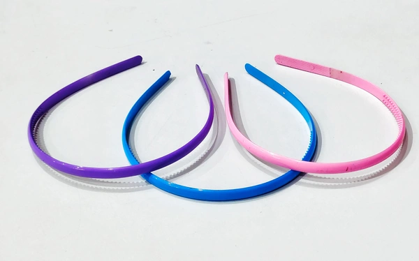 Plastic Hair Bands-A3 - Sky
