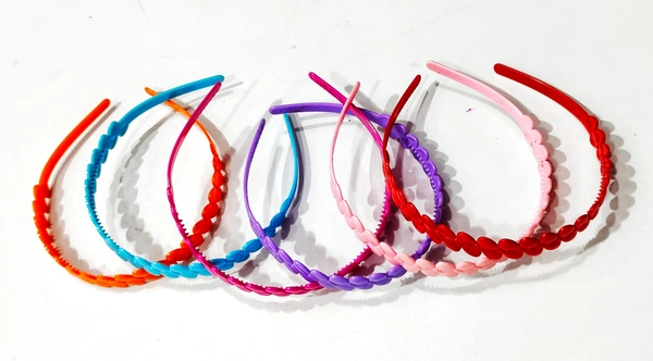 Plastic Hair Bands-A5 - Ecstasy
