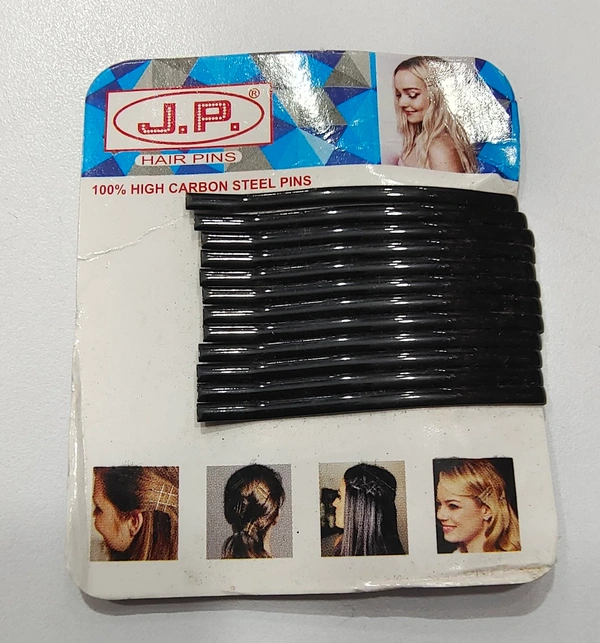 J.P Black Hair Pins-A1