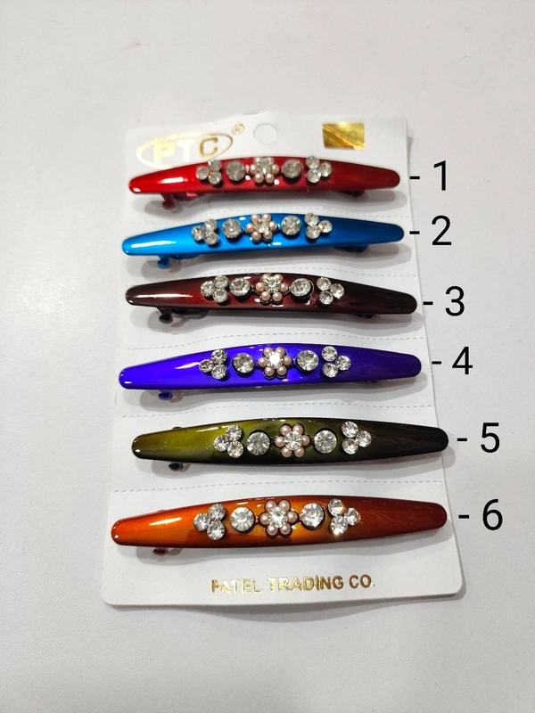 Fancy Hair Back clips-A1 - 6