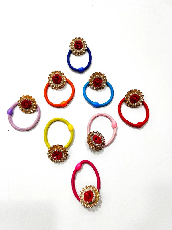 All Occasion Crystal Stone Hair Rubber Band-A1