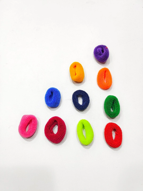 Multi colour hair elastic Bands-A2 - Jaffa