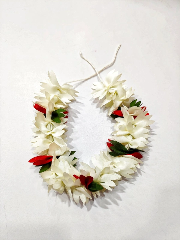 Artificial Cloth Febric Flower gajra -A1