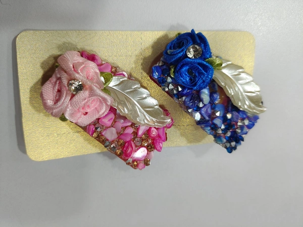 Brooch Pin-A6 - Blue