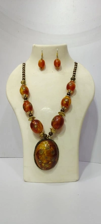 Gemstone Pendant Mala-A1 - 1