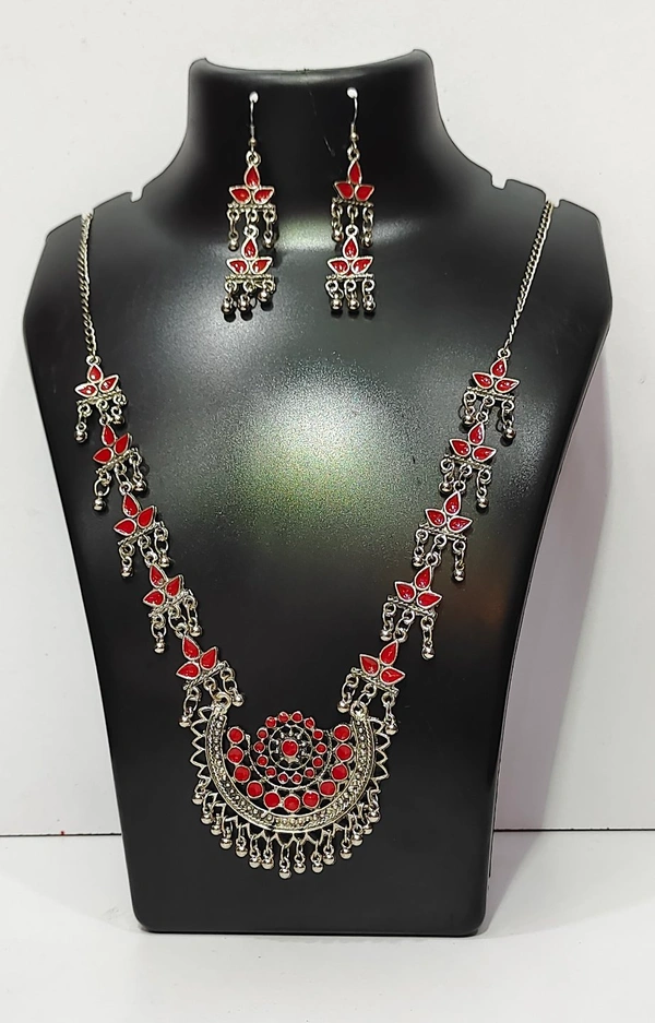 Oxidize Jewel Set for Women-E4
