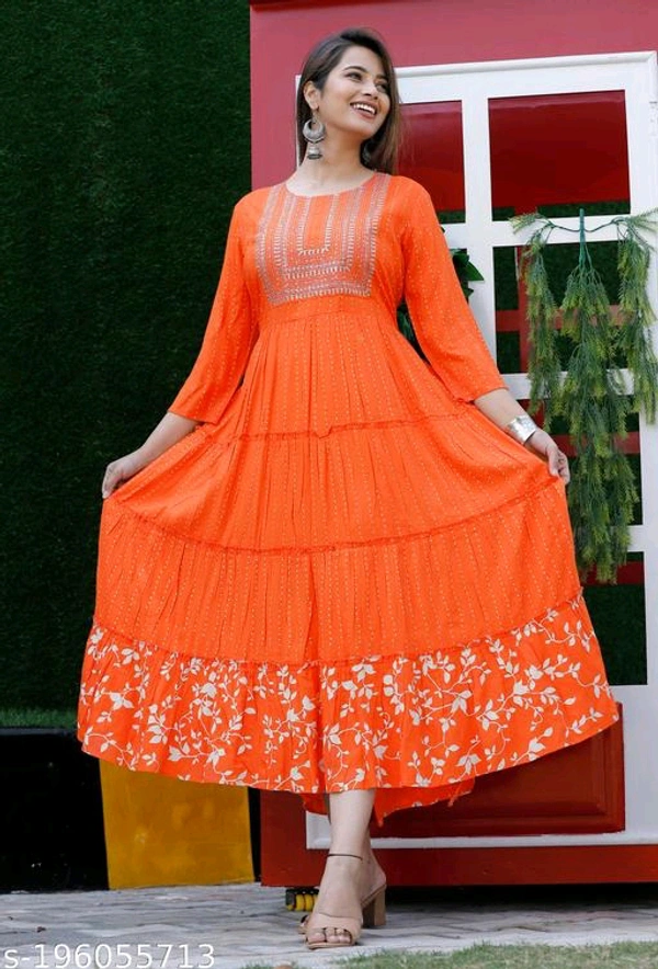 Anarkali Kurti - M001 - XXL