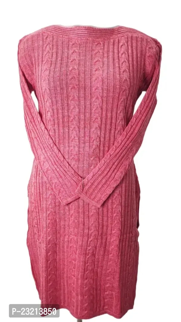 Woolen Kurti (Pink) GR-01 - 1