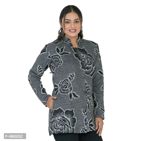 Women's Woolen Stylish Cardigans for Winters GR-01 - 1