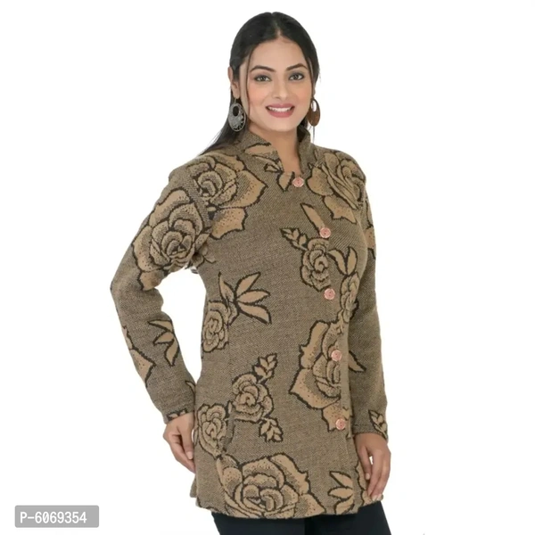 Women's Woolen Stylish Cardigans for Winters GR-01 - 1