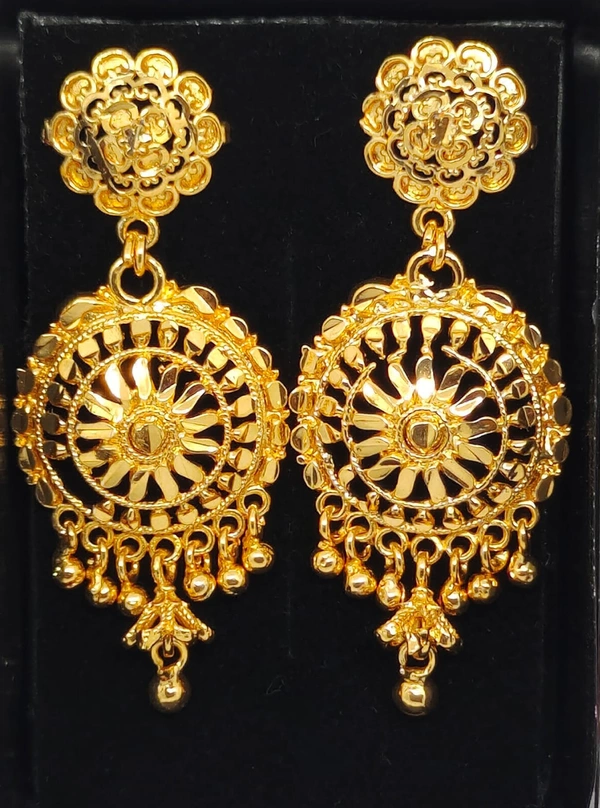 Gold Plated Earrings BB-93