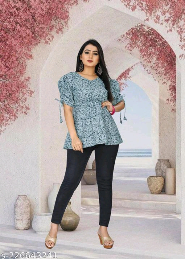 Trendy Graceful Women Top BB-58M - L, 3