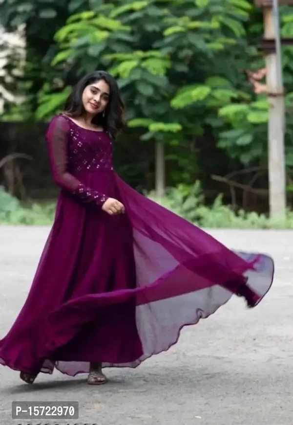 Gown For Women BB-82GR - 2, XXL