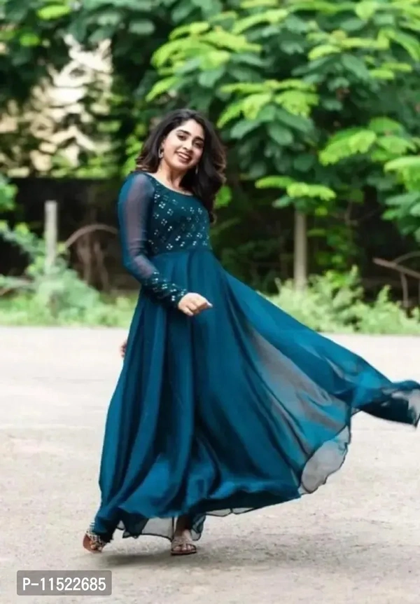 Gown For Women BB-82GR - 6, XXL