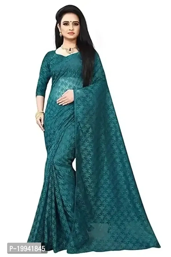 Saree With Blouse Piece BB-83GR - 1