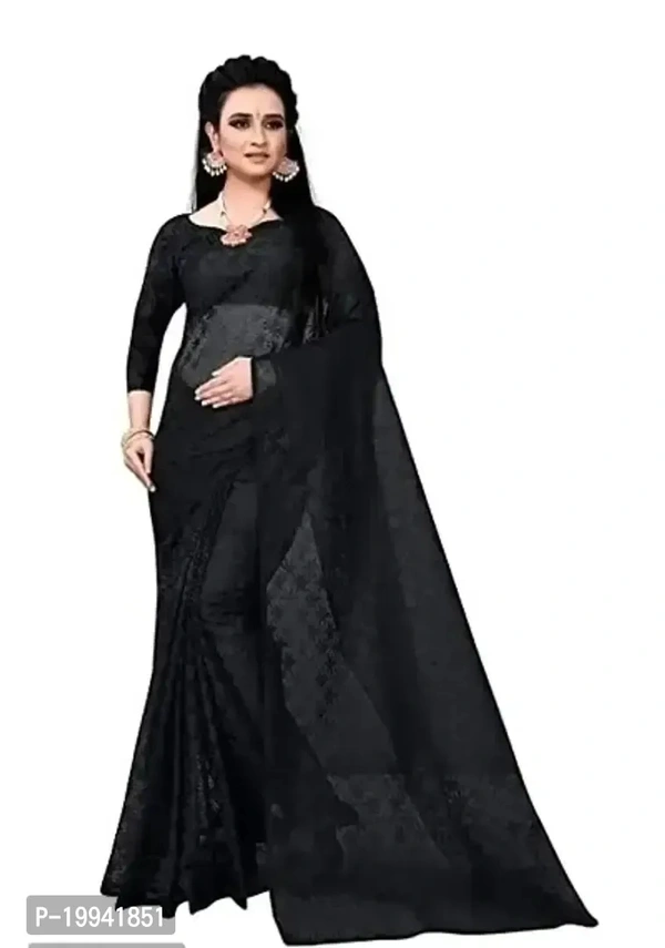 Saree With Blouse Piece BB-83GR - 1