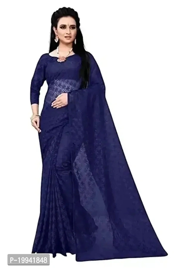 Saree With Blouse Piece BB-83GR - 3