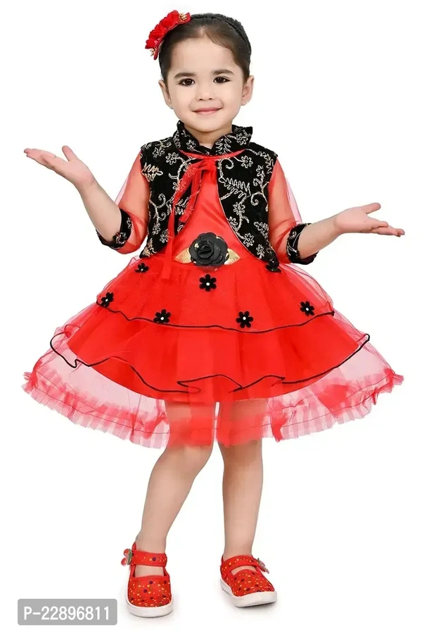 Dress For Girls BB-86GR - 1, 12-18Month
