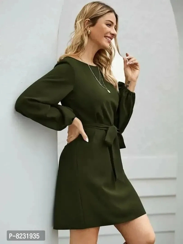 Women Dress BB-87GR - 2, S